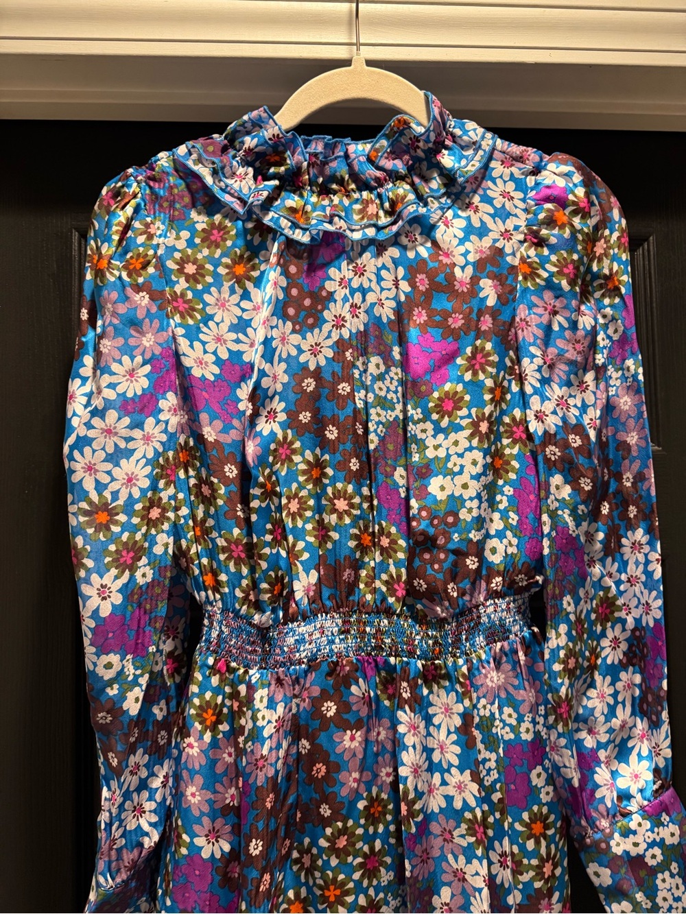kate spade Pacific Petals Chiffon Dress- NWOT - Picture 5 of 8